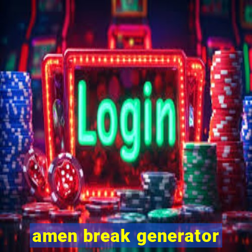 amen break generator